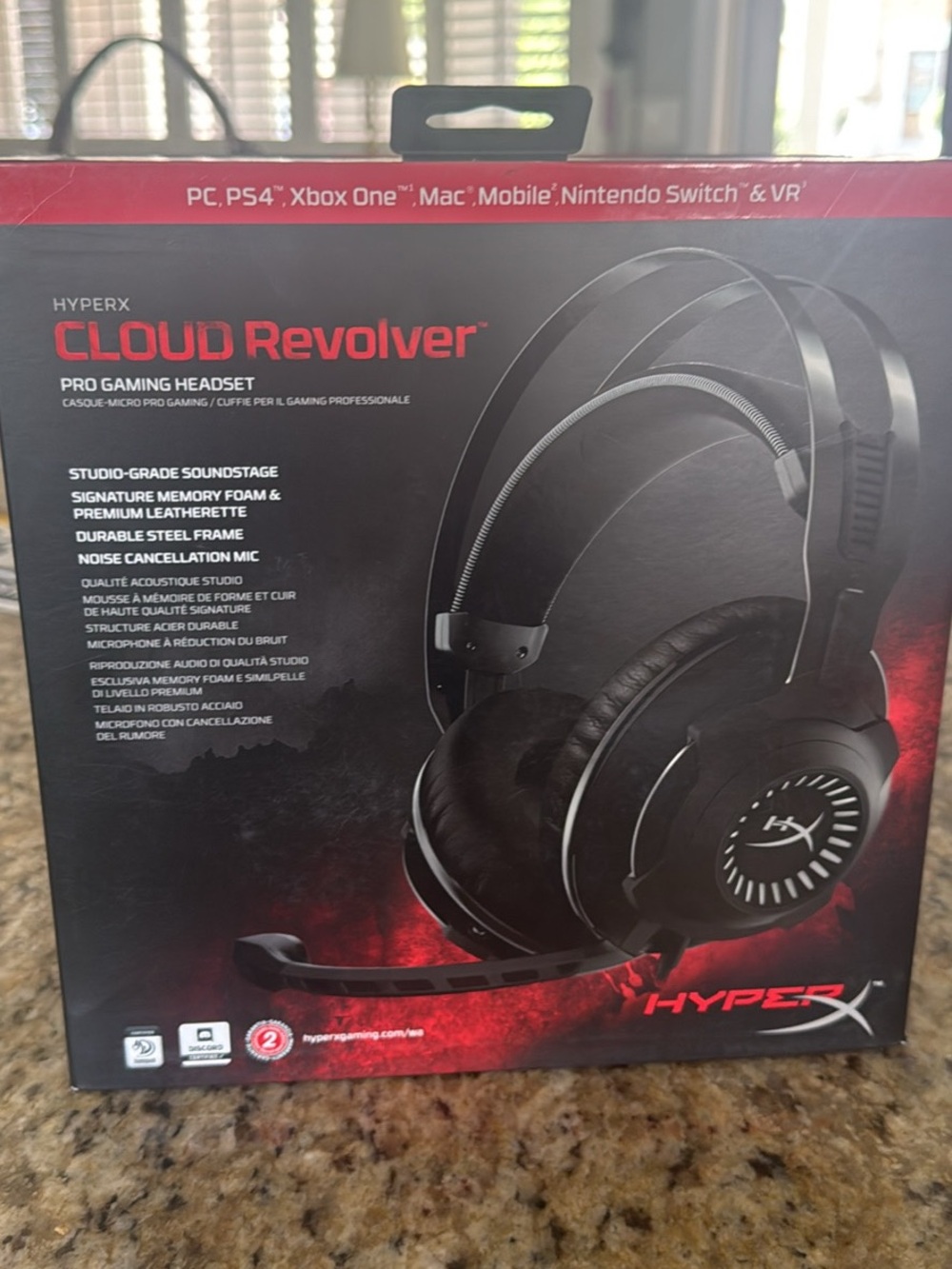 HyperX Cloud Revolver Pro Gaming Headset - Black